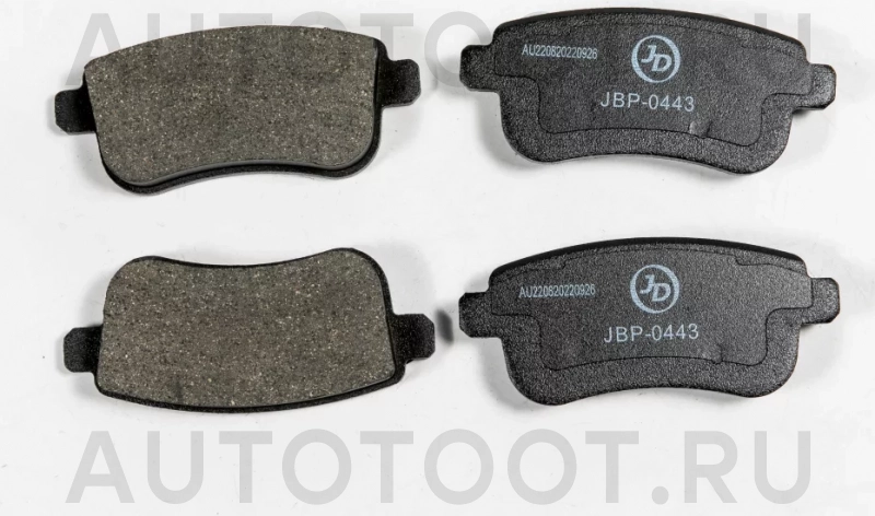Колодки тормозные дисковые задние - Артикул JBP0443 - Производитель Just Drive - Фото, Отзывы, Цены