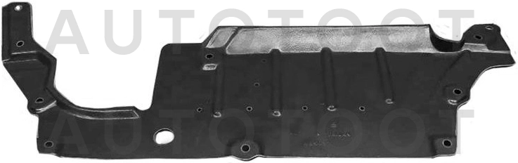 Защита двигателя задняя -  для MITSUBISHI OUTLANDER, MITSUBISHI ASX, MITSUBISHI LANCER