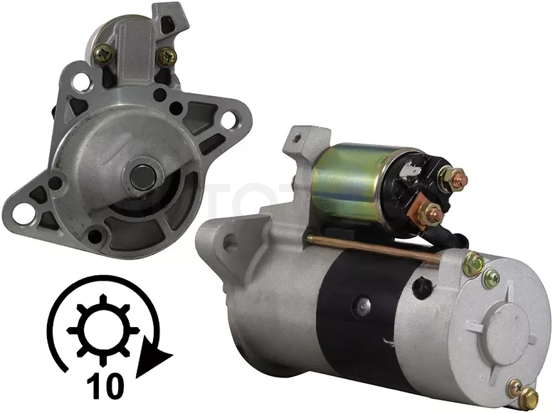 Стартер Mazda 323 94-03 / 626 97-02 / Bongo 93- / Bongo Brawny 90- (2,2 kW/ Z=10/ MITSUBISHI)