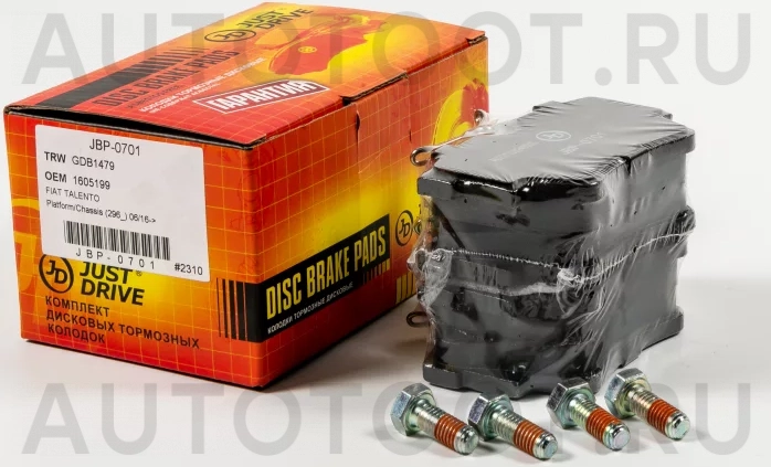 Колодки тормозные дисковые задние GDB1479 - Артикул JBP0701 - Производитель Just Drive - Фото, Отзывы, Цены