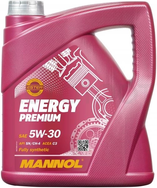 5W-30 MANNOL Energy Premium 4л Масло моторное полностью синтетическое - Артикул 4036021401386 - Производитель Mannol - Фото, Отзывы, Цены
