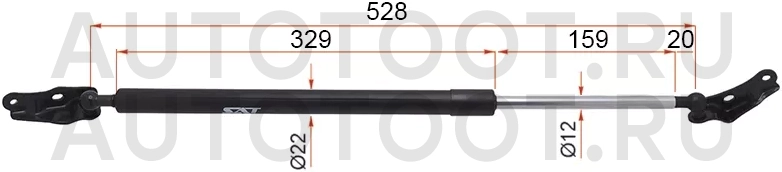 Амортизатор крышки багажника правый -ST6895044020 Sat для TOYOTA GAIA