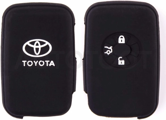 TOYOTA Чехол на ключ автомобильный SW силиконовый TOYOTA(YARIS/RAV4)