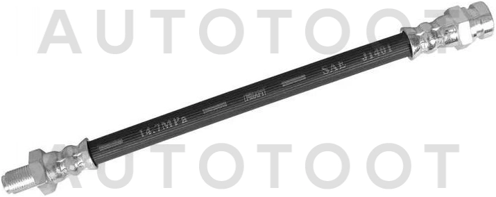 Шланг тормозной задний -JBH0145 Just Drive для MITSUBISHI LANCER, MITSUBISHI OUTLANDER