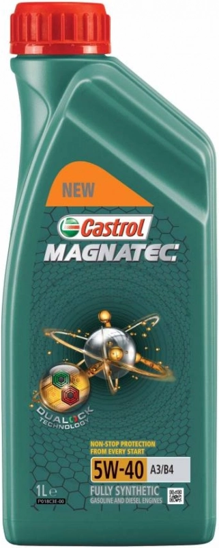 5W-40 CASTROL Magnatec DUALOCK А3/В4 5w40 1л Масло моторное синтетическое