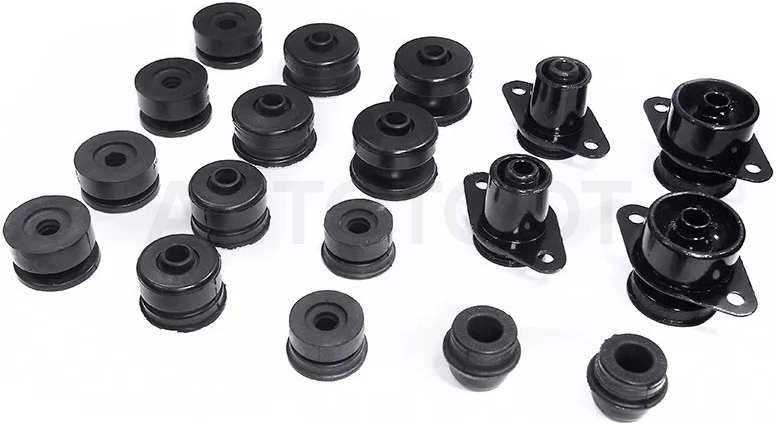 Опоры рамы кузова (комплект) TOYOTA LAND CRUISER ##J10# 98-07 - Артикул STLC100 - Производитель Sat - Фото, Отзывы, Цены