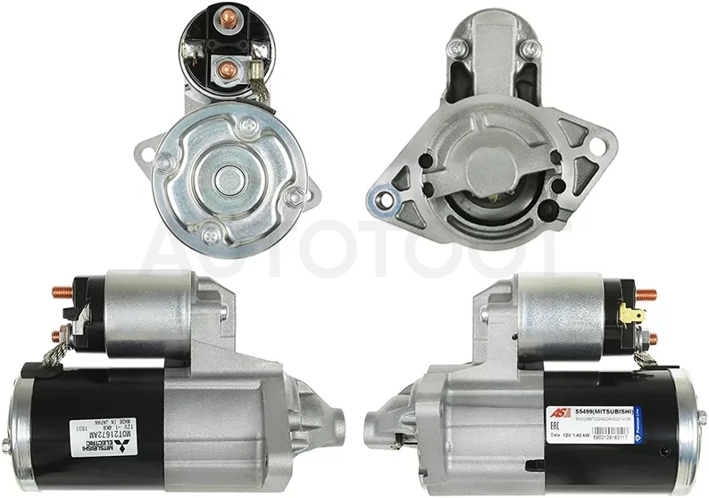 Стартер Suzuki Escudo 05-08 / Grand Vitara 05-16 (1,4 kW/ Z=8)