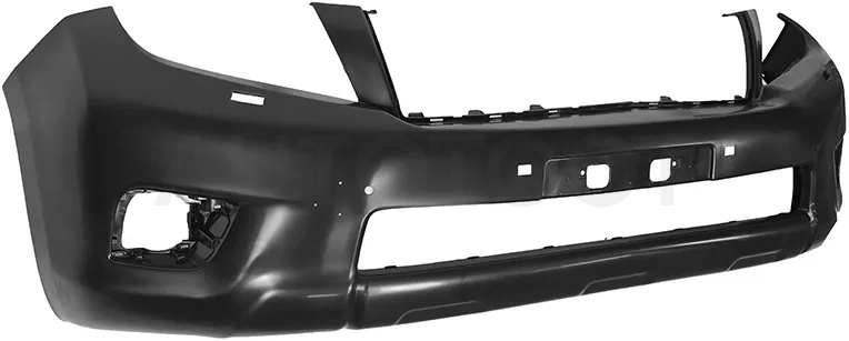 Бампер передний Toyota Land Cruiser Prado (J150) 09-13 (Под омыватели фар/ Под ПТФ)