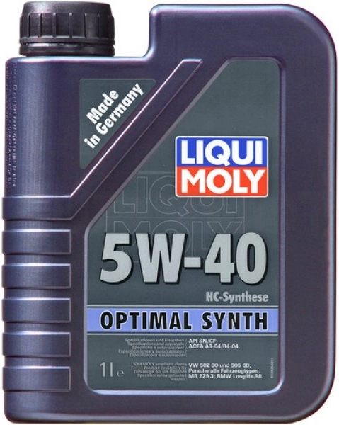 5W-40 Масло моторное синтетическое "Optimal Synth ", 1л