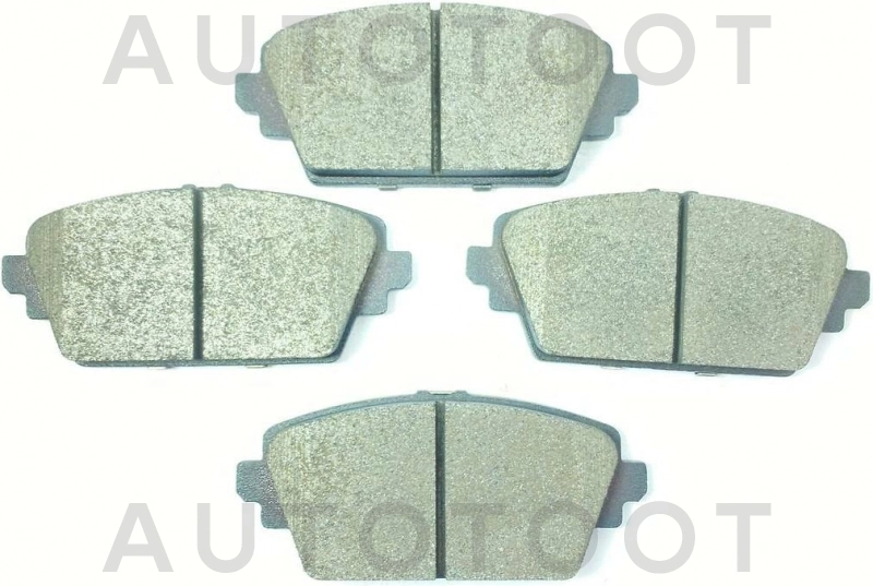 Колодки тормозные передние дисковые -JBP0187 Just Drive для NISSAN PRIMERA, NISSAN TINO