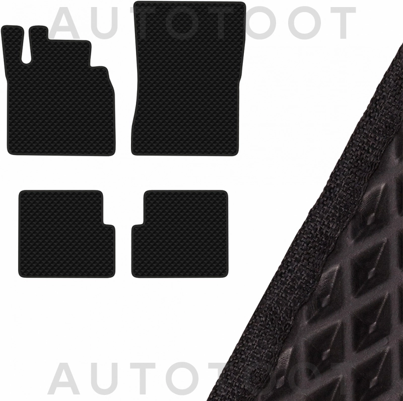 Коврик салона 4 штуки EVA Черный -  для MERCEDES G-CLASS