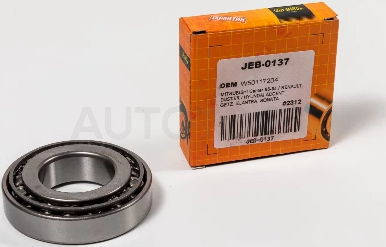 Подшипник шариковый (ПОДШИПНИК ДИФФЕРЕНЦИАЛА NISSAN DUSTER / RENAULT / HYUNDAI ACCENT, GETZ, ELANTRA - Артикул JEB0137 - Производитель Just Drive - Фото, Отзывы, Цены