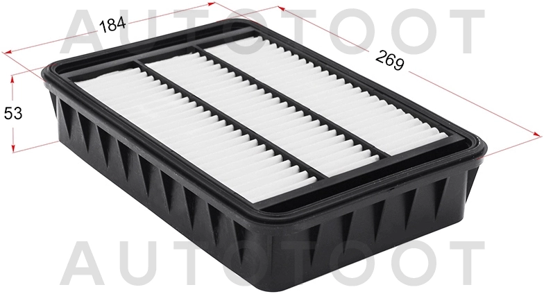 Фильтр воздушный XTSHL1C -ST1500A023 Sat для MITSUBISHI OUTLANDER, MITSUBISHI LANCER