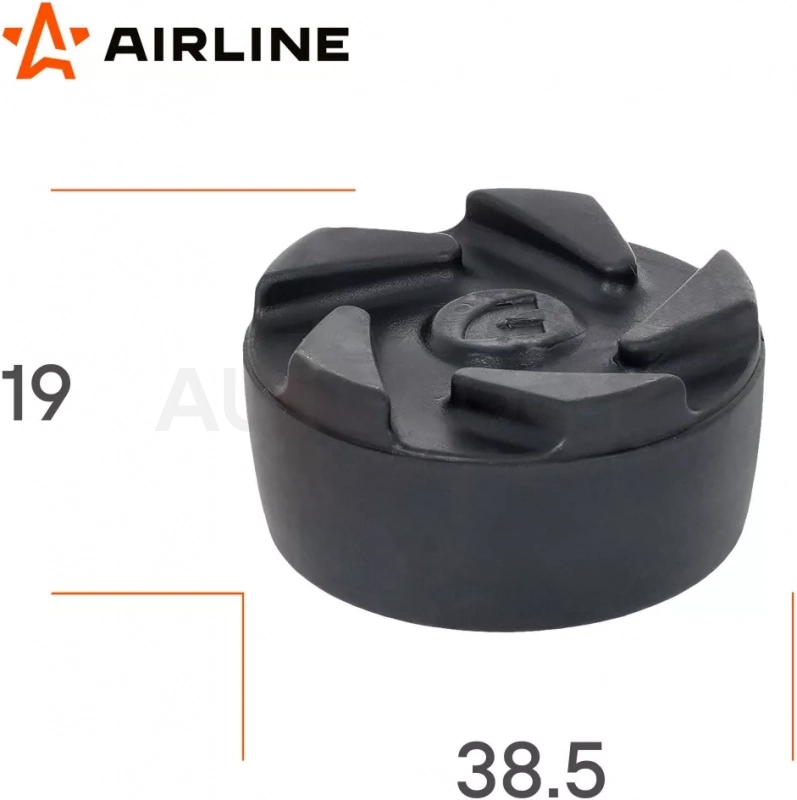Накладка на домкрат подкатной D38.5мм, H19мм - Артикул AJS02 - Производитель Airline - Фото, Отзывы, Цены