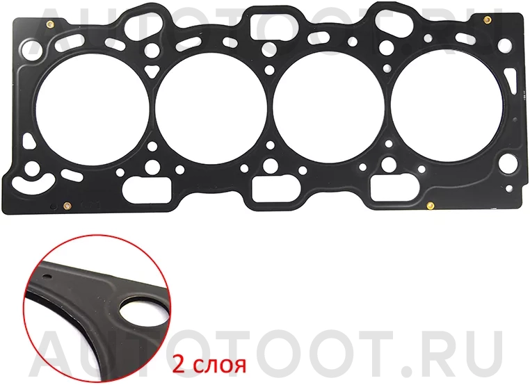 Прокладка ГБЦ MITSUBISHI LANCER/MIRAGE 4G92 95 - Артикул STMD330500 - Производитель Sat - Фото, Отзывы, Цены