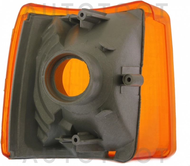 Указатель поворота угловой левый (желтый) -  для AUDI 80