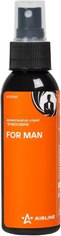 Ароматизатор-спрей "Атмосфера" For man 100мл - Артикул AFSP169 - Производитель Airline - Фото, Отзывы, Цены