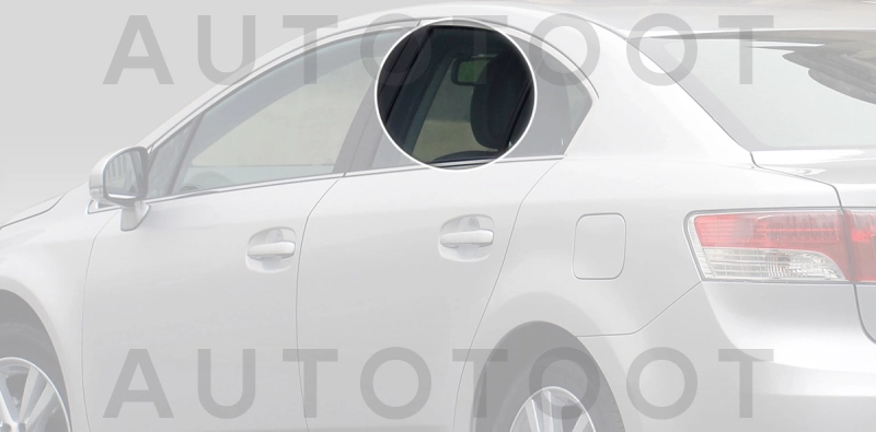 Стекло заднее левое опускное -  для TOYOTA AVENSIS