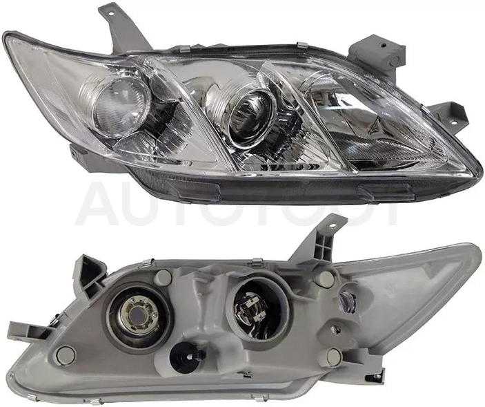 Фара Toyota Camry (XV40) 06-09 / Camry UAE/USA 06-08 (Справа/ Галоген/ Ручная регулировка)