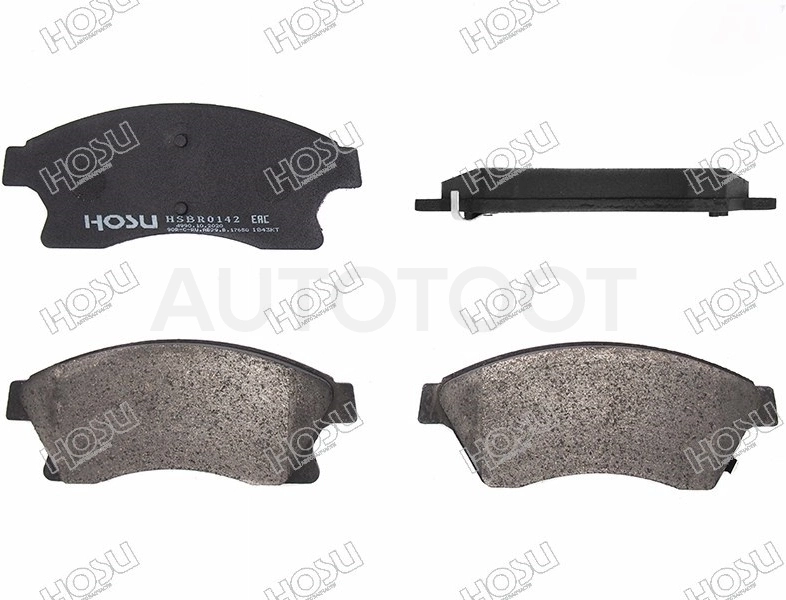 Колодки тормозные передние дисковые (диск D=276MM) -WS403501 Jeenice для CHEVROLET CRUZE, CHEVROLET AVEO, OPEL ASTRA