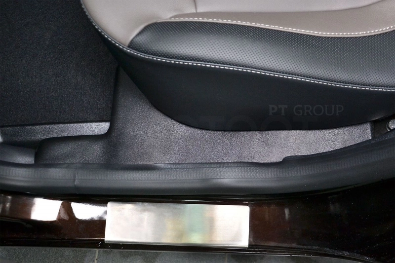 RENAULT Kaptur 2016-19 Накладки на ковролин задние (2 шт) (ABS) - Артикул RKA111702 - Производитель PT Group - Фото, Отзывы, Цены
