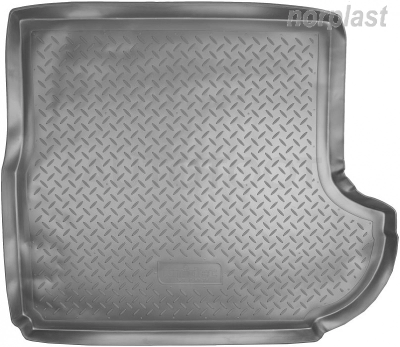 Коврик в багажник NORPLAST, черный, полиуретан -  для MITSUBISHI OUTLANDER