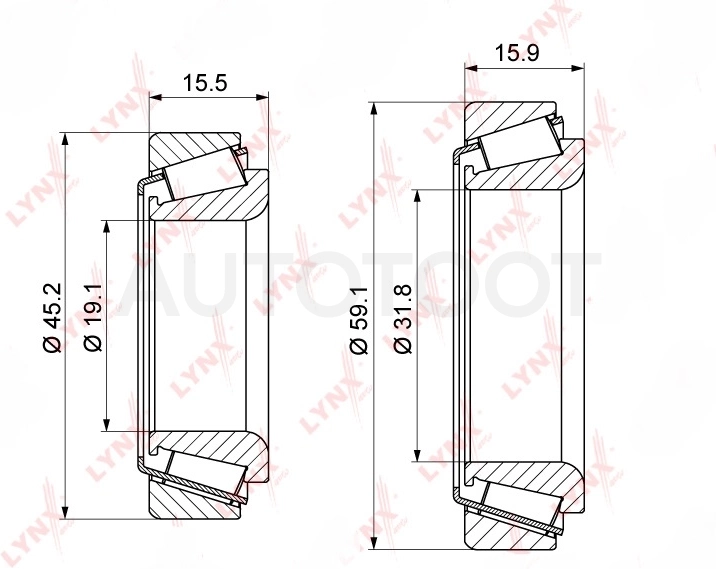 Подшипник передней ступицы, комплект -4328031SX Stellox для MERCEDES E-CLASS