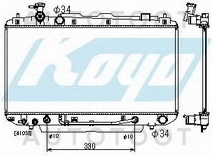Радиатор охлаждения AT 1.8L -  для TOYOTA RAV4