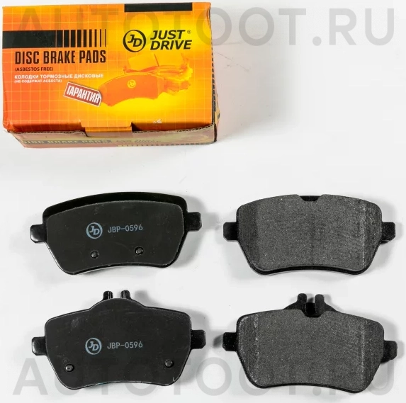 Колодки тормозные дисковые, задние - Артикул JBP0596 - Производитель Just Drive - Фото, Отзывы, Цены