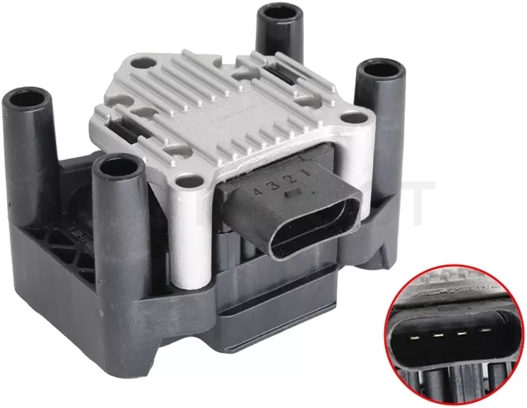 Катушка зажигания VAG A2/A3/A4/FABIA/OCTAVIA/SUPPERB/CADDY/GOLF/JETTA/PASSAT/POLO/TOURAN (модуль)