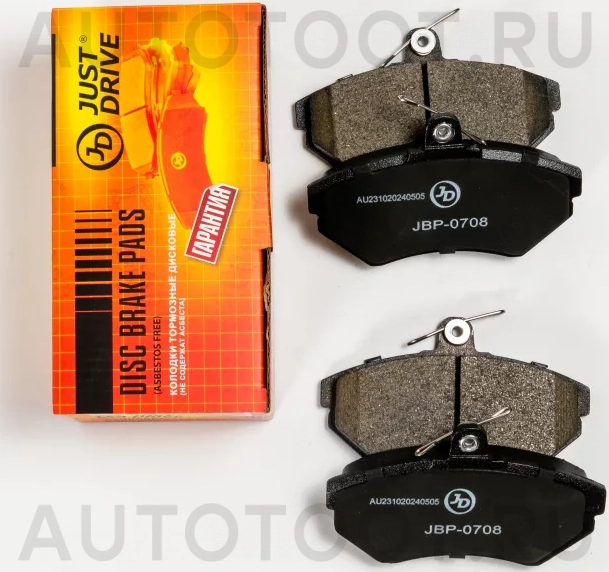 Колодки тормозные дисковые передние GDB1266 - Артикул JBP0708 - Производитель Just Drive - Фото, Отзывы, Цены
