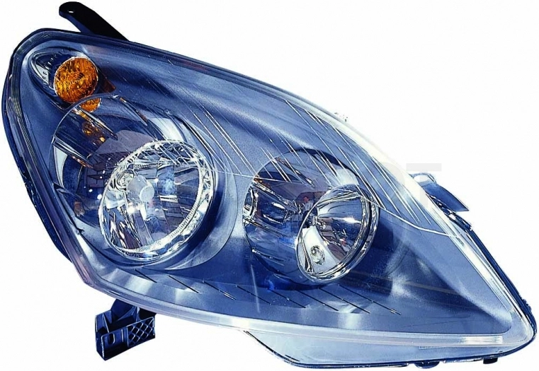Фара правая (с электрокорректором, внутри черная) -4421149RLDEM2 Depo для OPEL ZAFIRA