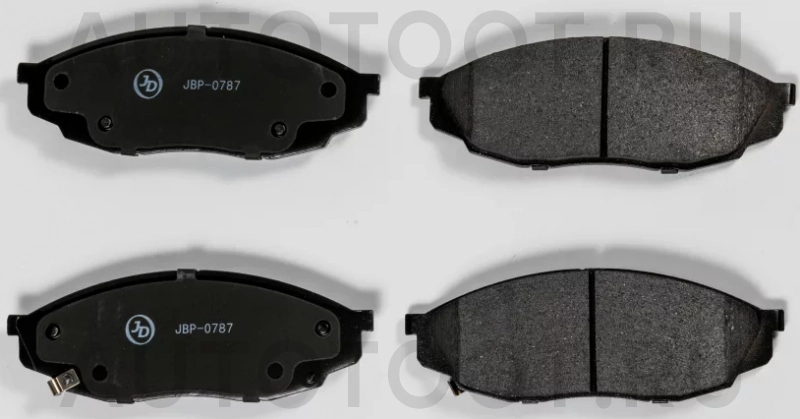 Колодки тормозные дисковые передние - Артикул JBP0787 - Производитель Just Drive - Фото, Отзывы, Цены