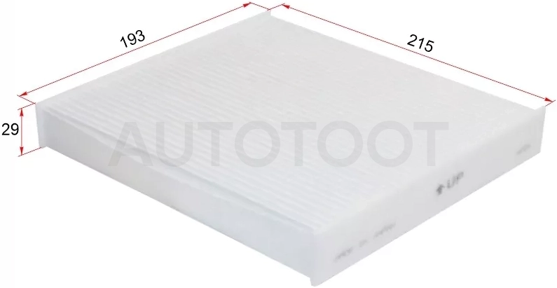 Фильтр салона TOYOTA LAND CRUISER 100 98-07/200 07-/PRADO 150 09-/CAMRY 40 06-/CAMRY 50 11-/COROLLA