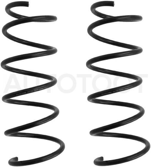 Пружина подвески (2шт комплект) передняя RENAULT DUSTER 11-(K4M/K9K/4WD)