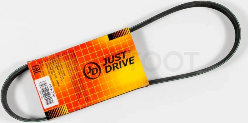 Ремень поликлиновый JD - Артикул 6PK730 - Производитель Just Drive - Фото, Отзывы, Цены