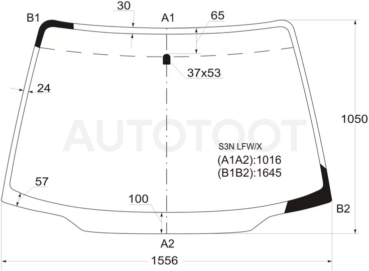 Стекло лобовое Honda Odyssey 98-04 - Артикул S3NLFWX - Производитель Xyg - Фото, Отзывы, Цены