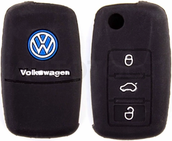 VOLKSWAGEN Чехол на ключ автомобильный SW силиконовый VOLKSWAGEN