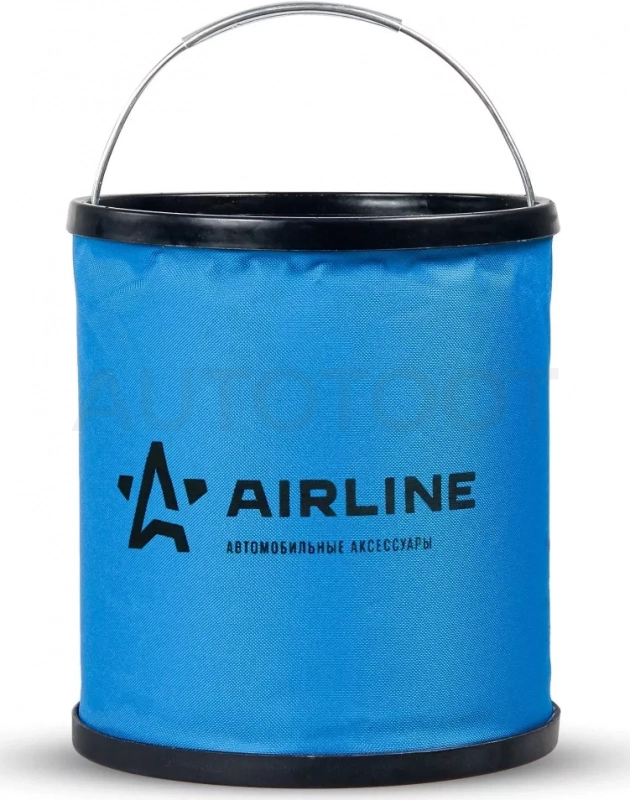 Ведро-трансформер компактное синее 11л - Артикул ABO01 - Производитель Airline - Фото, Отзывы, Цены