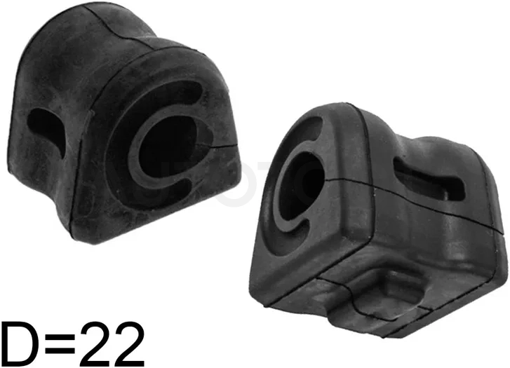 Втулка стабилизатора Honda Civic 05-12 / Civic USA 05-08 (Спереди/ Слева/ 22.00)