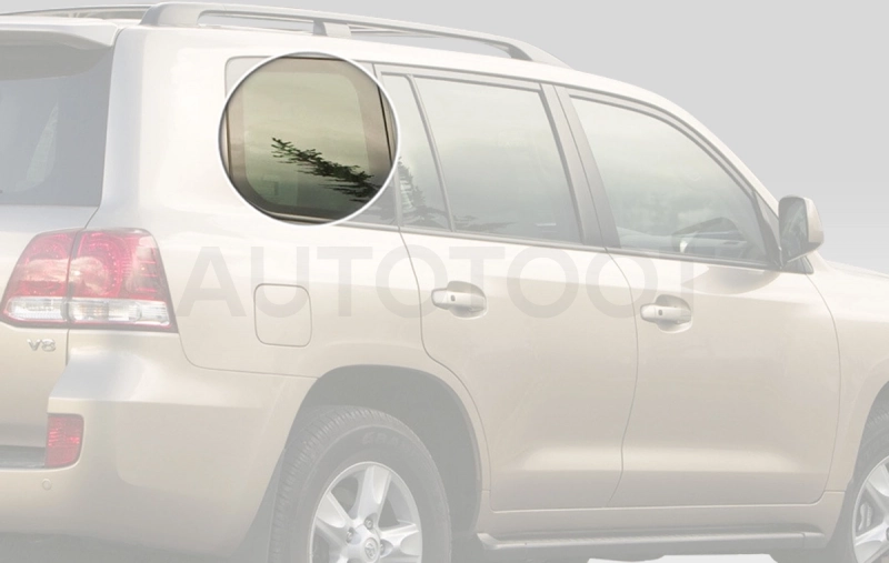 Стекло багажника боковое заднее правое с антеной -  для TOYOTA LAND CRUISER, LEXUS LX570