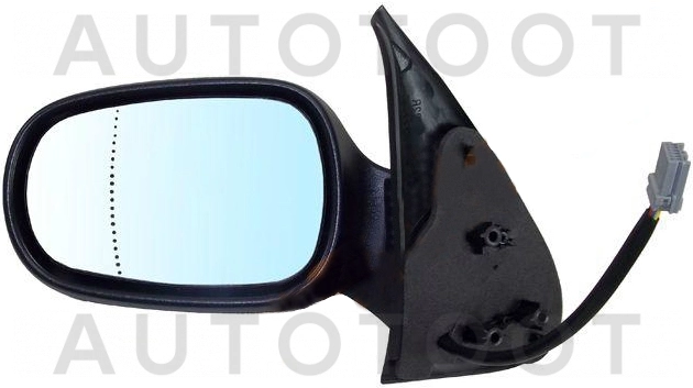 Зеркало левое (электрическое, 5 контактов) -6129548 Alkar для NISSAN MARCH