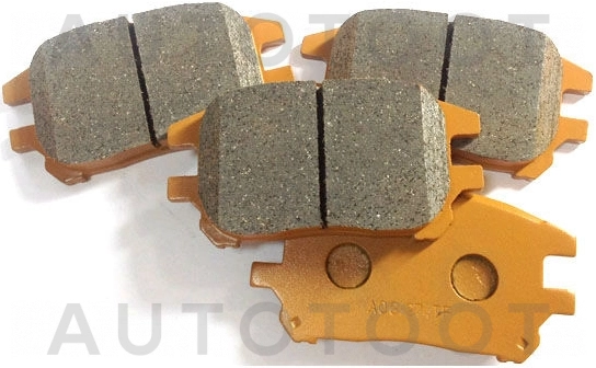 Колодки тормозные передние (с 2001 года) -ST0446548050 Sat для LEXUS RX300, TOYOTA HARRIER