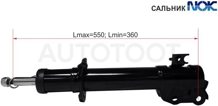 Стойка передняя Toyota Passo 04-16 / Daihatsu Boon 04-10