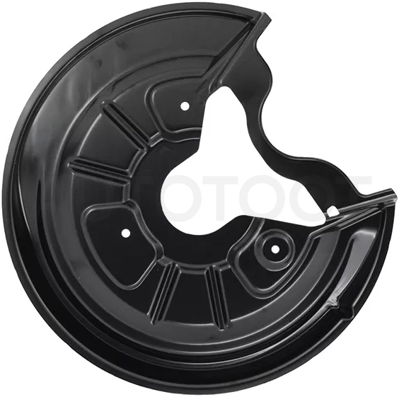Щиток тормозного диска зад AUDI A3 04-13/SKODA OCTAVIA 04-13 правый