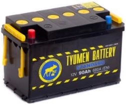 Аккумулятор TYUMEN BATTERY 90Ah 720A прямая полярность (+-)