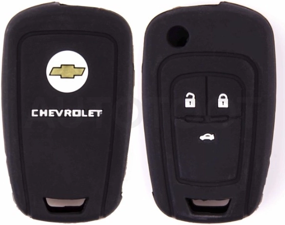 CHEVROLET Чехол на ключ автомобильный SW силиконовый CHEVROLET(CRUZE)