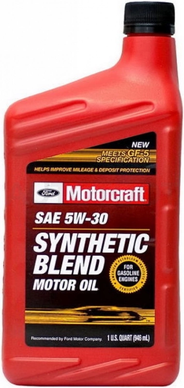 5W-30 Масло моторное полусинтетическое "Synthetic Blend 5W-30", 0.946л