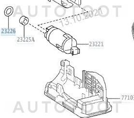 Кольцо уплотнительное топливного насоса -9030108020 Toyota для TOYOTA COROLLA, TOYOTA CAMRY, TOYOTA LAND CRUISER PRADO, TOYOTA PRIUS, TOYOTA VITZ