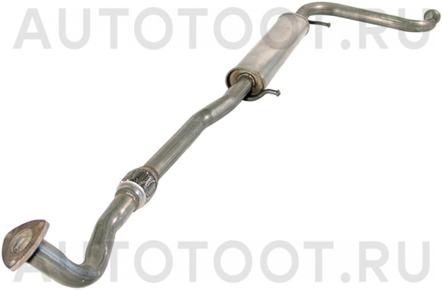 Резонатор с гофрой нержавейка -49824 Fobos для LADA (ВАЗ) PRIORA